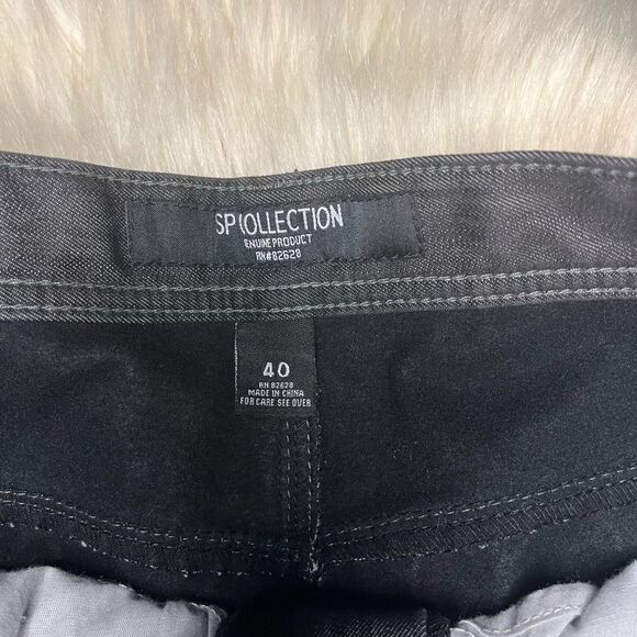 SP Collection black washed denim sz 40 - Picture 3 of 7
